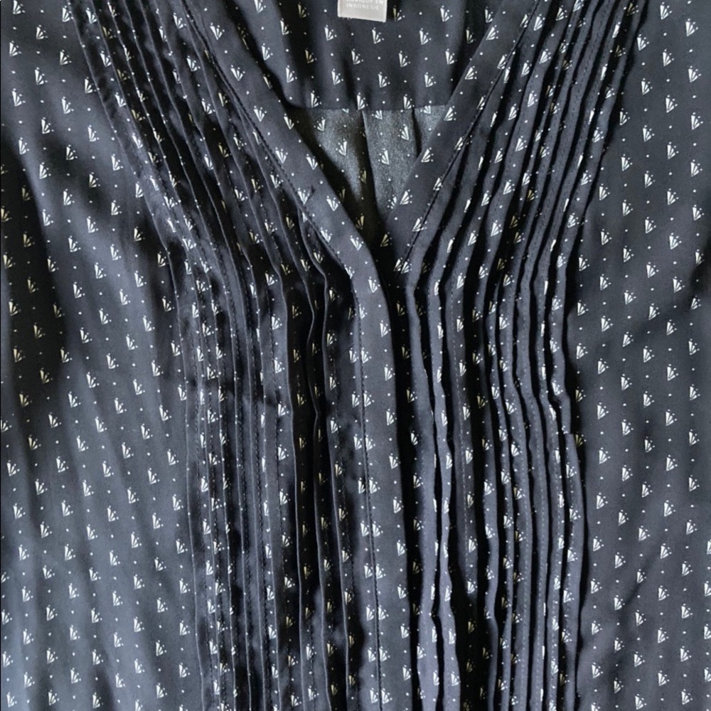 Ruffle Sleeve Chiffon Top